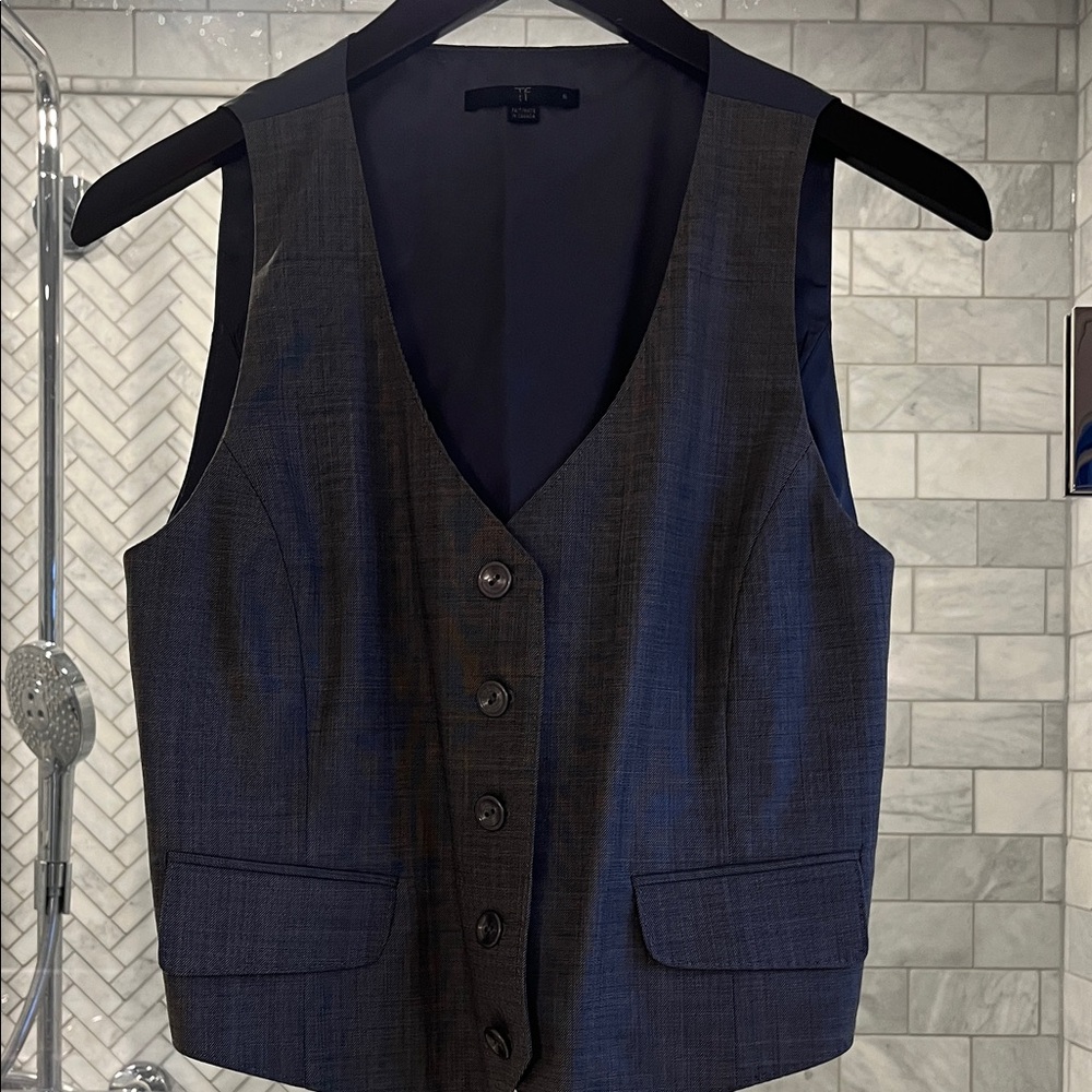 Teenflo grey Buttoned Vest